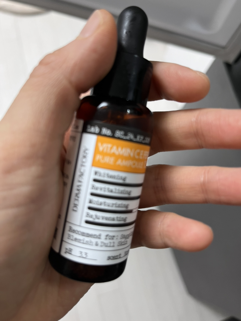 더마팩토리 (DERMAFACTORY) 퓨어 비타민 C E 페룰릭 앰플 review image
