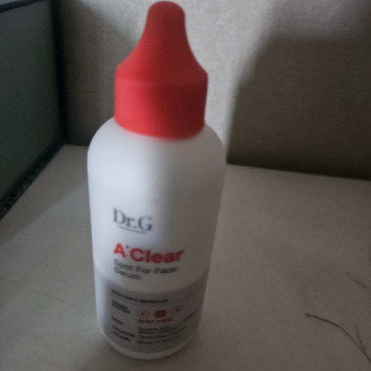 面部祛痘精华液的真实用户使用照片