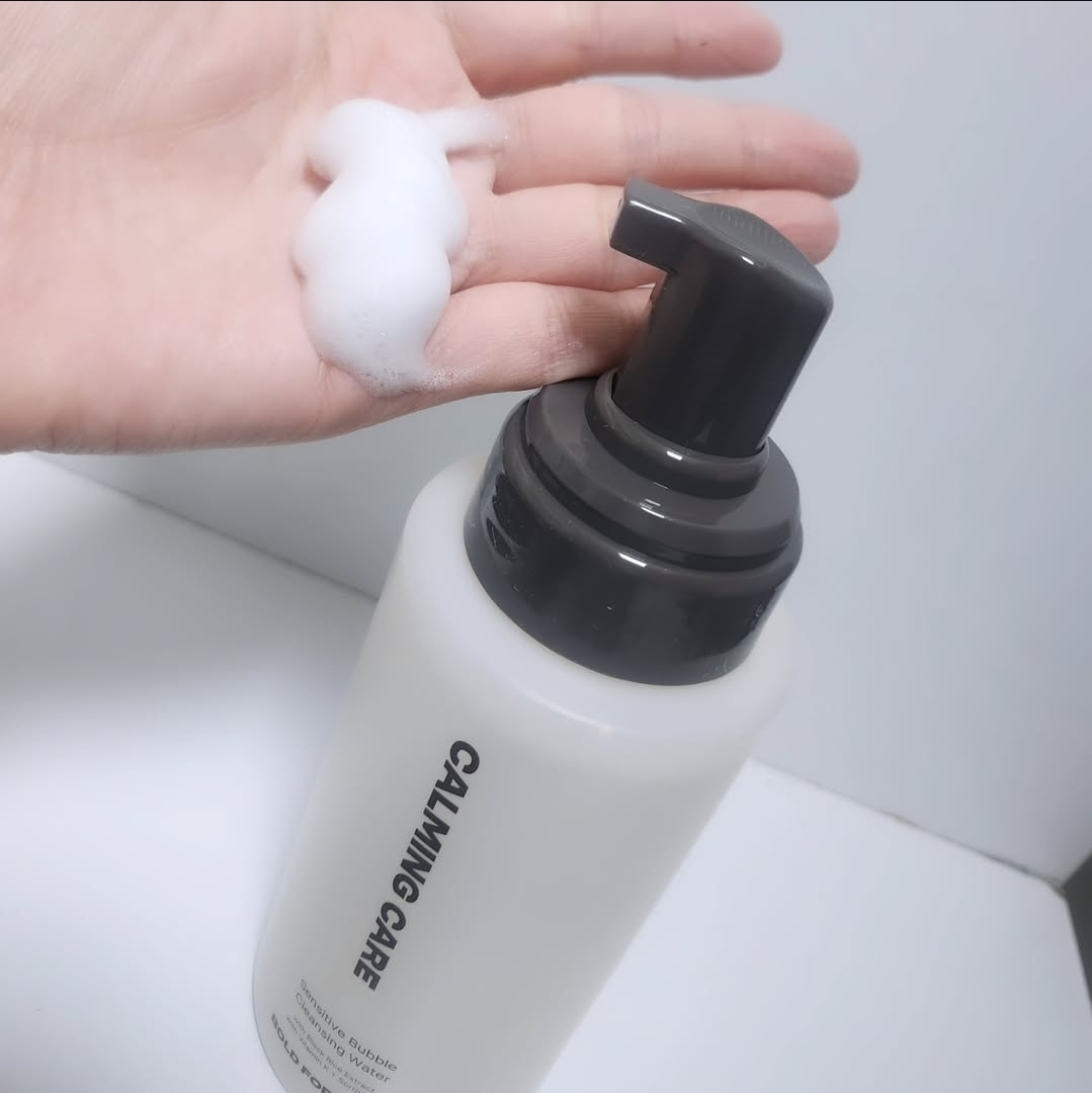 볼드포뮬러 (BOLDFORMULA) 센시티브 버블 클렌징 워터 review image