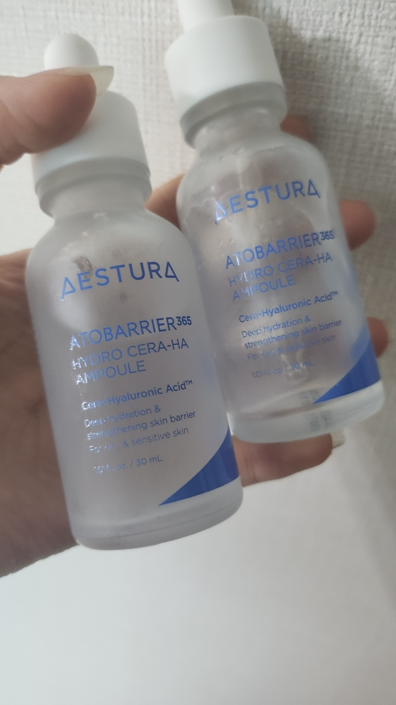 阿托贝瑞365 赛拉-玻尿酸精华安瓶的真实用户使用照片
