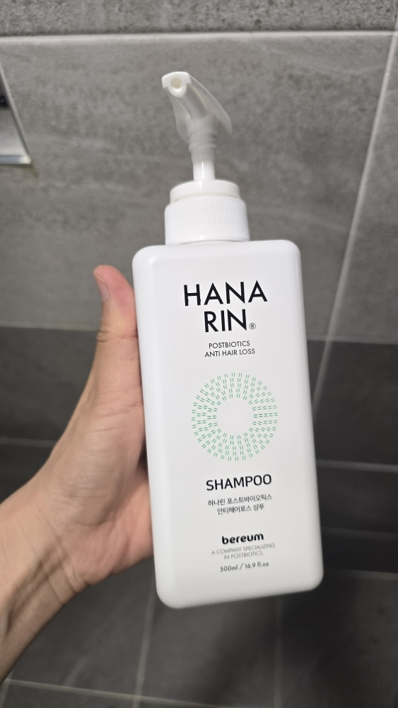 益生菌后抗脱发洗发水的真实用户使用照片