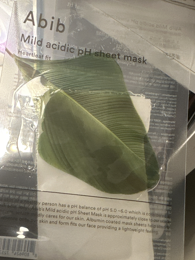 弱酸性面膜 [黄芩]的真实用户使用照片