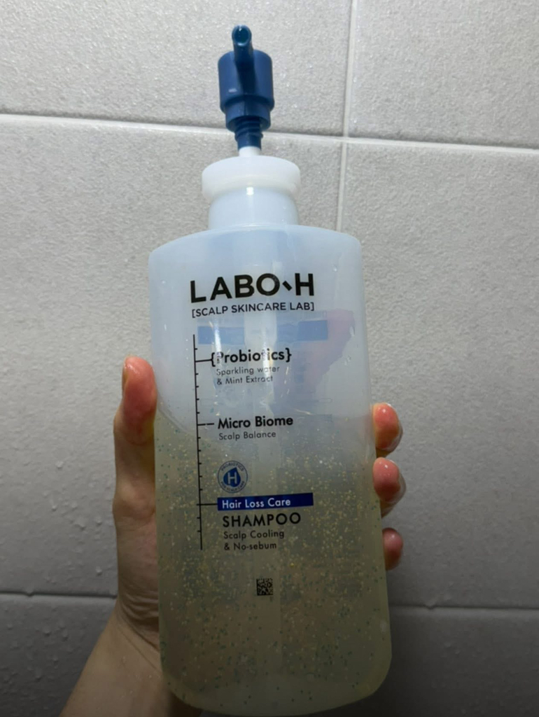 라보에이치 (LABO-H) 두피강화클리닉 쿨링&노세범 샴푸 review image