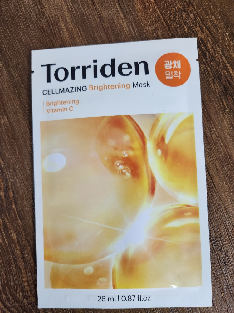 瑟美肌维C亮肤面膜的真实用户使用照片