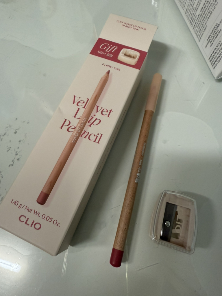 클리오 (CLIO) 벨벳 립펜슬 [1호 로지핑크] review image