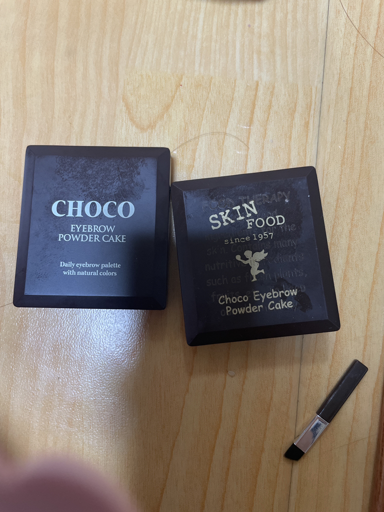 스킨푸드 (SKINFOOD) 초코 아이브로우 파우더케익 [2호 그레이/브라운] review image