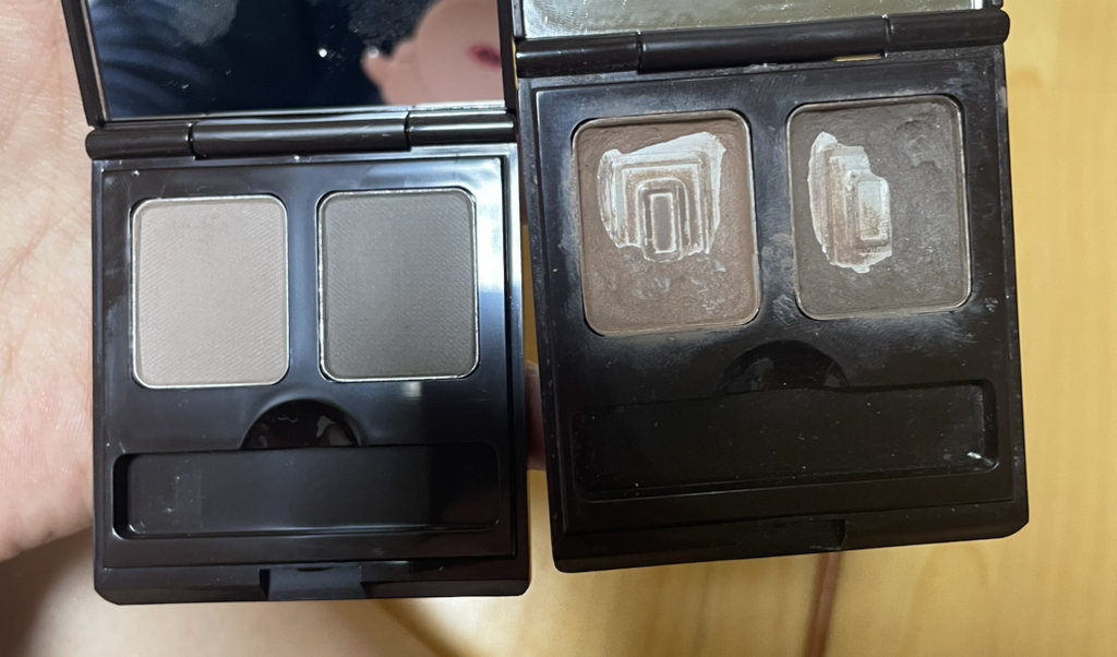 스킨푸드 (SKINFOOD) 초코 아이브로우 파우더케익 [2호 그레이/브라운] review image