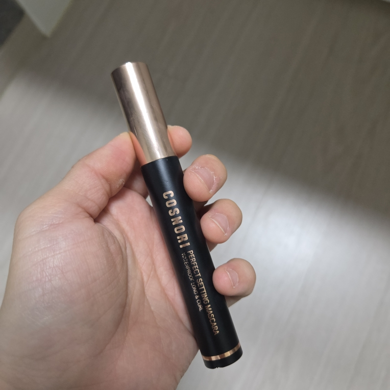 코스노리 (COSNORI) 퍼펙트 세팅 워터프루프 마스카라 롱앤컬 [01 블랙] review image