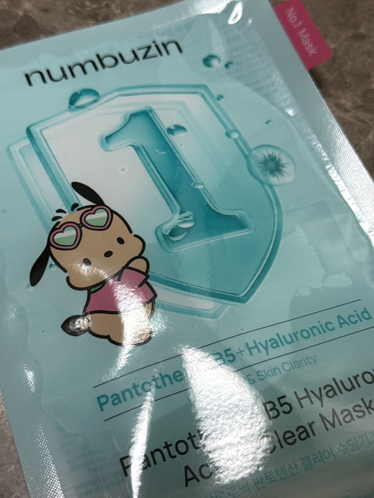 1号玻尿酸泛醇清爽舒缓面膜的真实用户使用照片