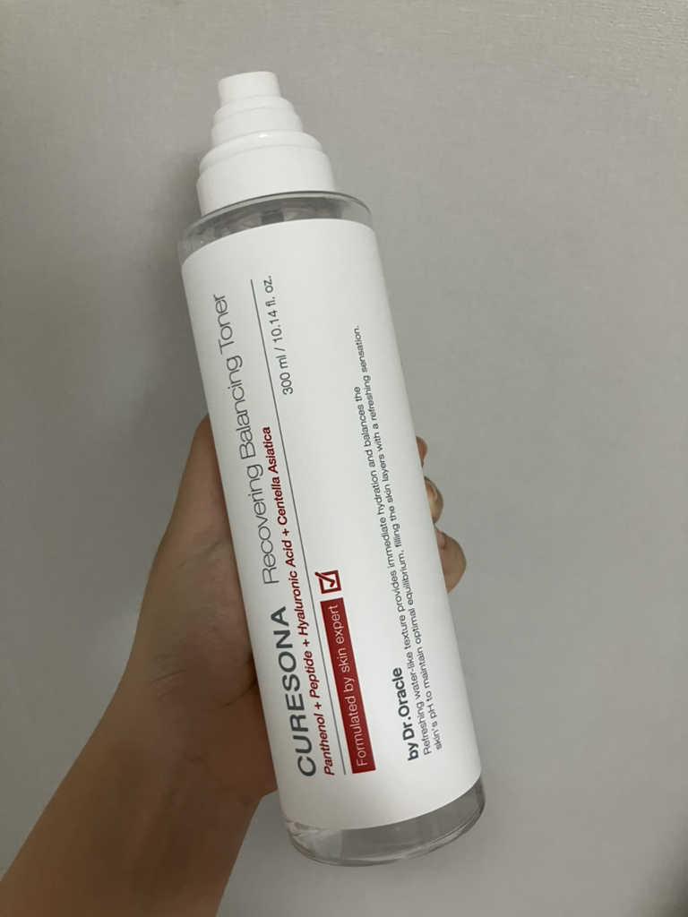 큐어소나 (CURESONA) 리커버링 밸런싱 토너 review image