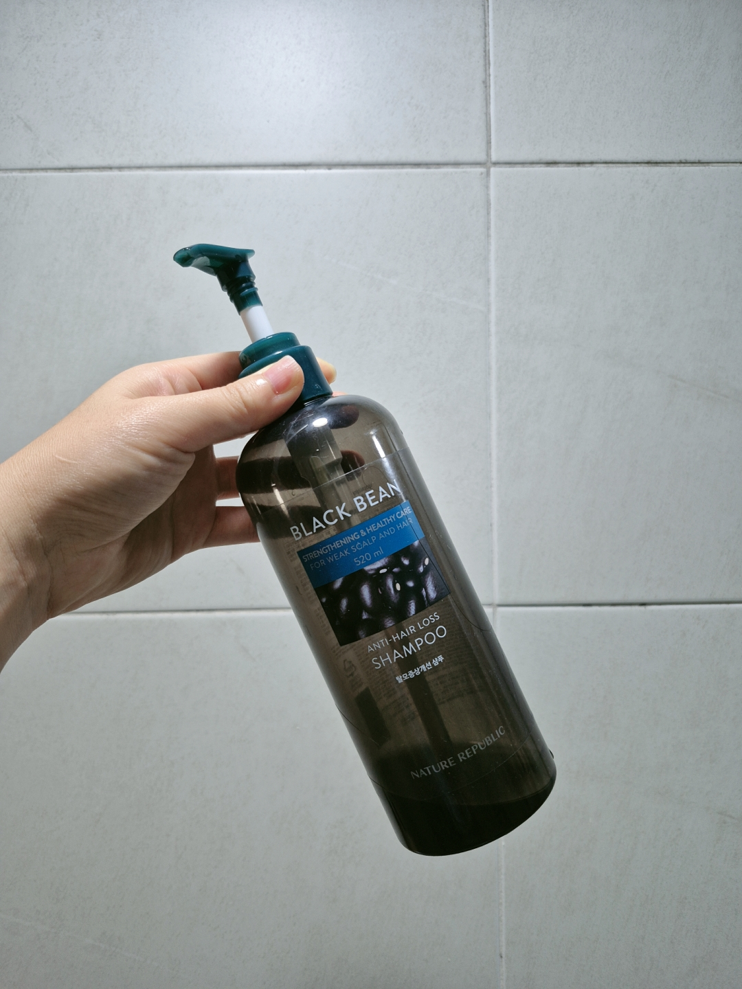 NATUREREPUBLIC 黑豆脱发症状改善洗发水 common.review image