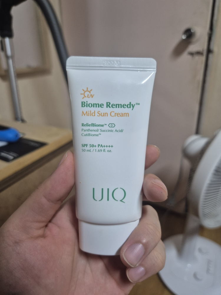 微生物修复温和防晒霜 [SPF50+/PA++++]的真实用户使用照片