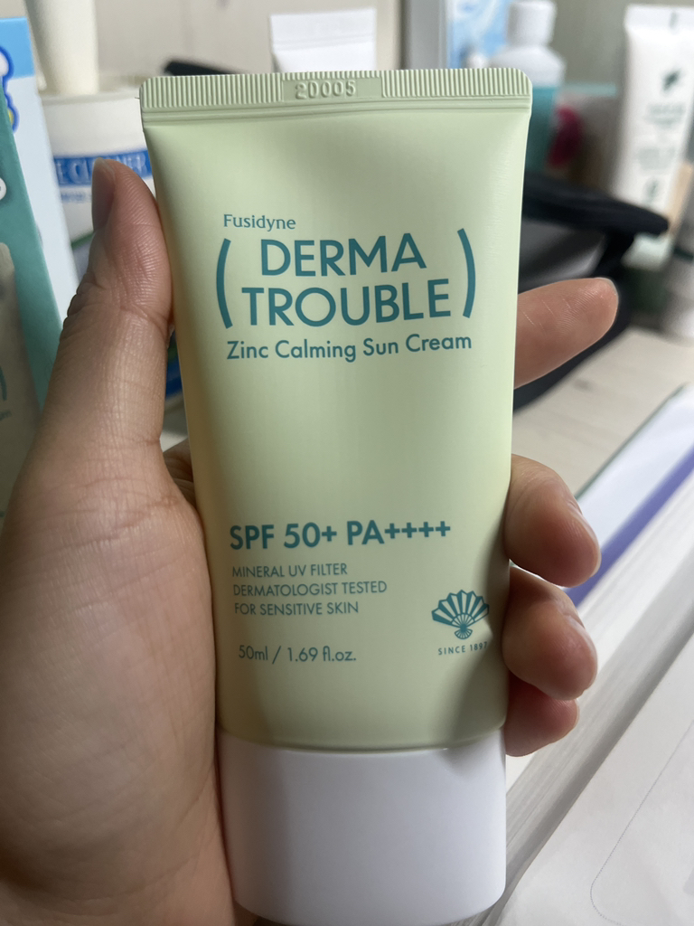 德玛护肤祛痘镇静防晒霜 [SPF50+/PA++++]的真实用户使用照片