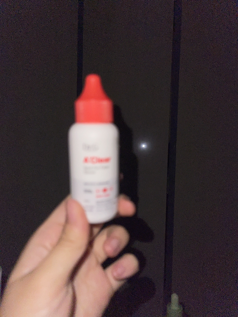 面部祛痘精华液的真实用户使用照片