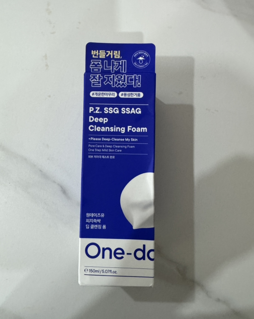 원데이즈유 (One-day'syou) 피지쓱싹 딥 클렌징 폼 review image