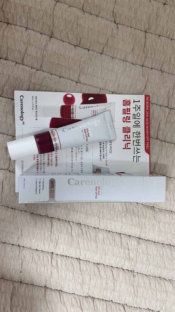 케어놀로지 (Carenology) 리본 35% 애씨드 워시오프 필 review image
