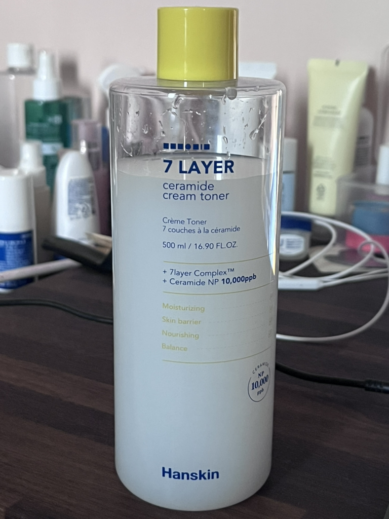 韩斯清 七层神经酰胺乳霜爽肤水 review image