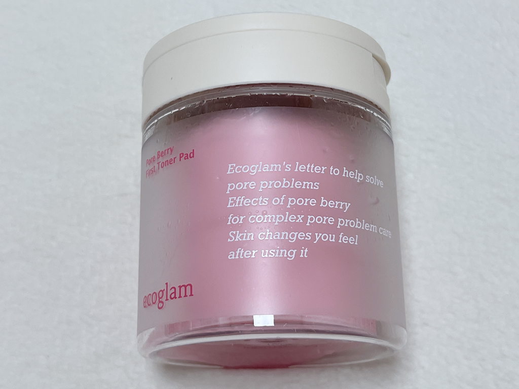 에코글램 (ecoglam) 포어 베리 퍼스트 토너 패드 review image