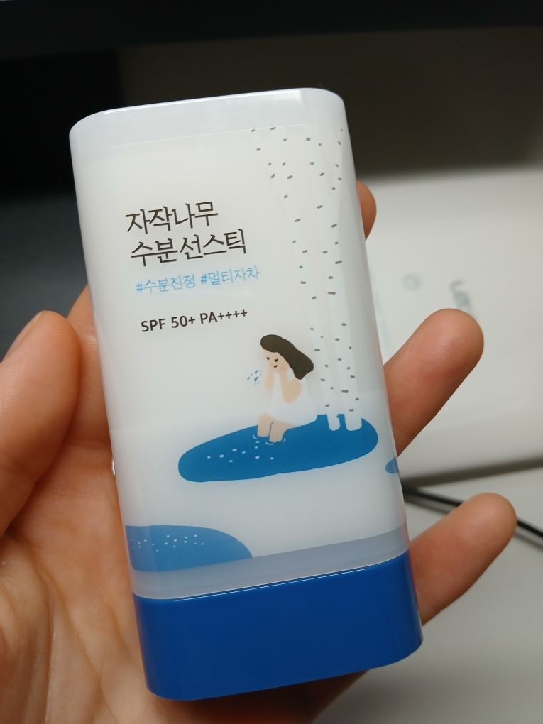 白桦树水分防晒棒 [SPF50+/PA++++]的真实用户使用照片