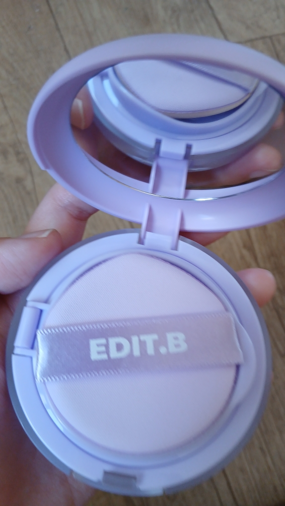 에딧비 (EDIT.B) 마시멜로 톤업 쿠션 [SPF50+/PA++++] [퍼플] review image