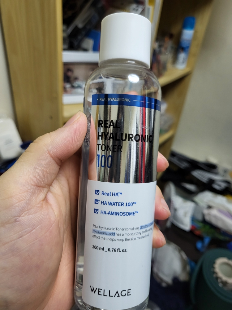 真正玻尿酸100爽肤水的真实用户使用照片