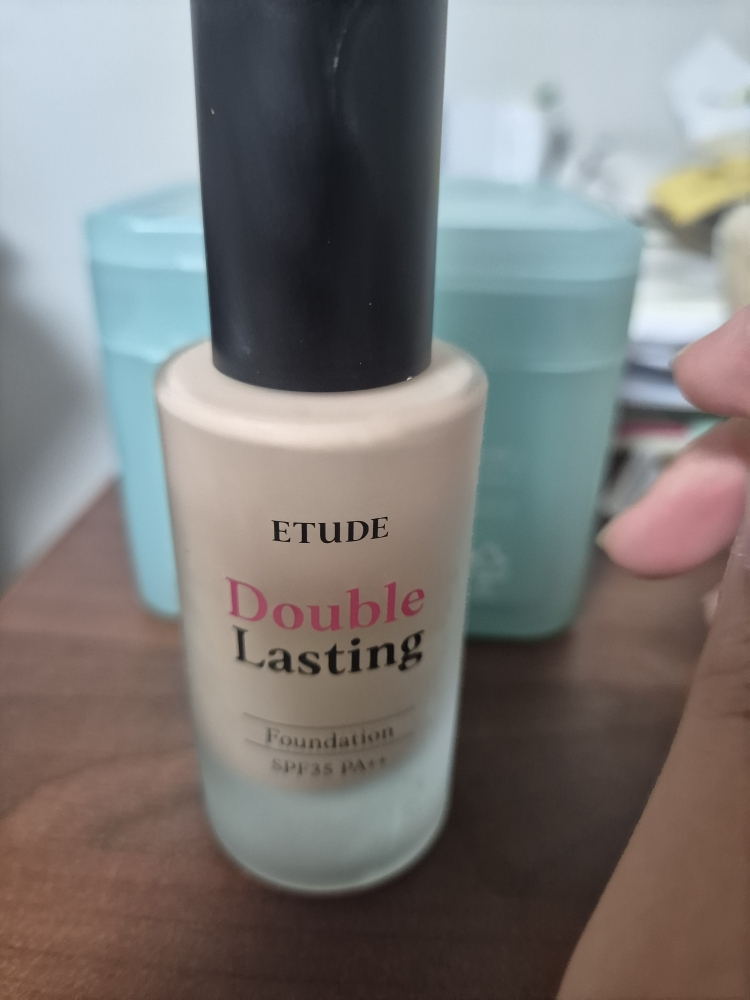 ETUDE 持久双重遮瑕粉底液 [SPF35/PA++] [21N1 中性米色] common.review image