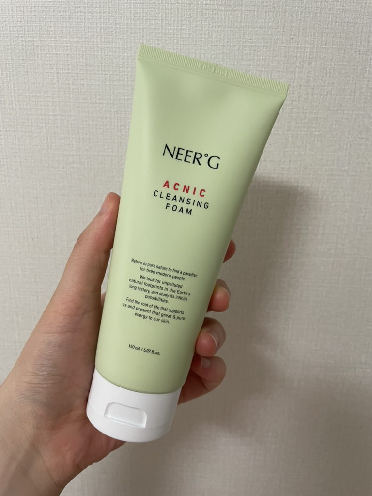 니얼지 (NEER'G) 아크닉 클렌징 폼 review image