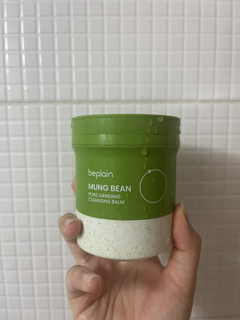 绿豆毛孔研磨洁面膏的真实用户使用照片