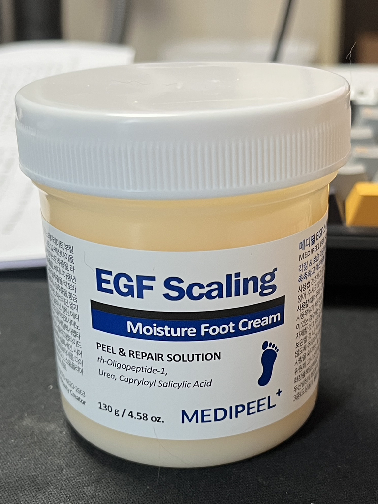 메디필 (MEDIPEEL) EGF 스케일링 모이스처 풋 크림 review image
