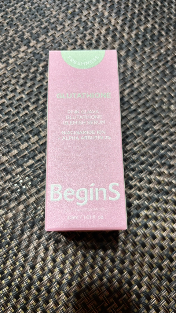 비긴스바이정샘물 (BeginSbyJUNGSAEMMOOL) 핑크 구아바 글루타치온 흔적 세럼 review image