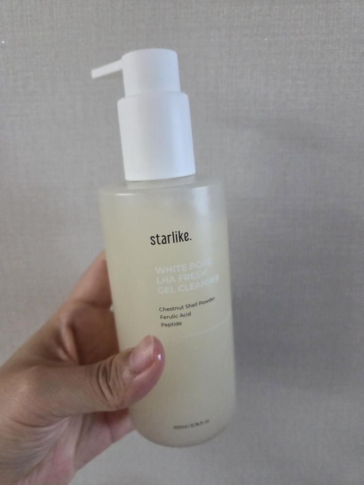 스타라이크 (starlike.) 화이트 포어 LHA 프레시 젤 클렌저 review image