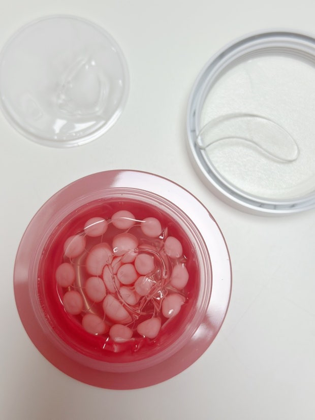 PDRN 粉红色胶原蛋白胶囊霜的真实用户使用照片