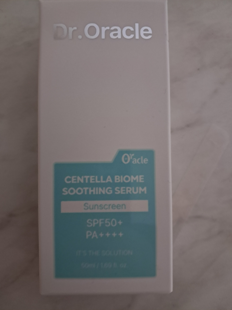 닥터오라클 (Dr.Oracle) 센텔라바이옴 수딩 선 세럼 [SPF50+/PA++++] review image