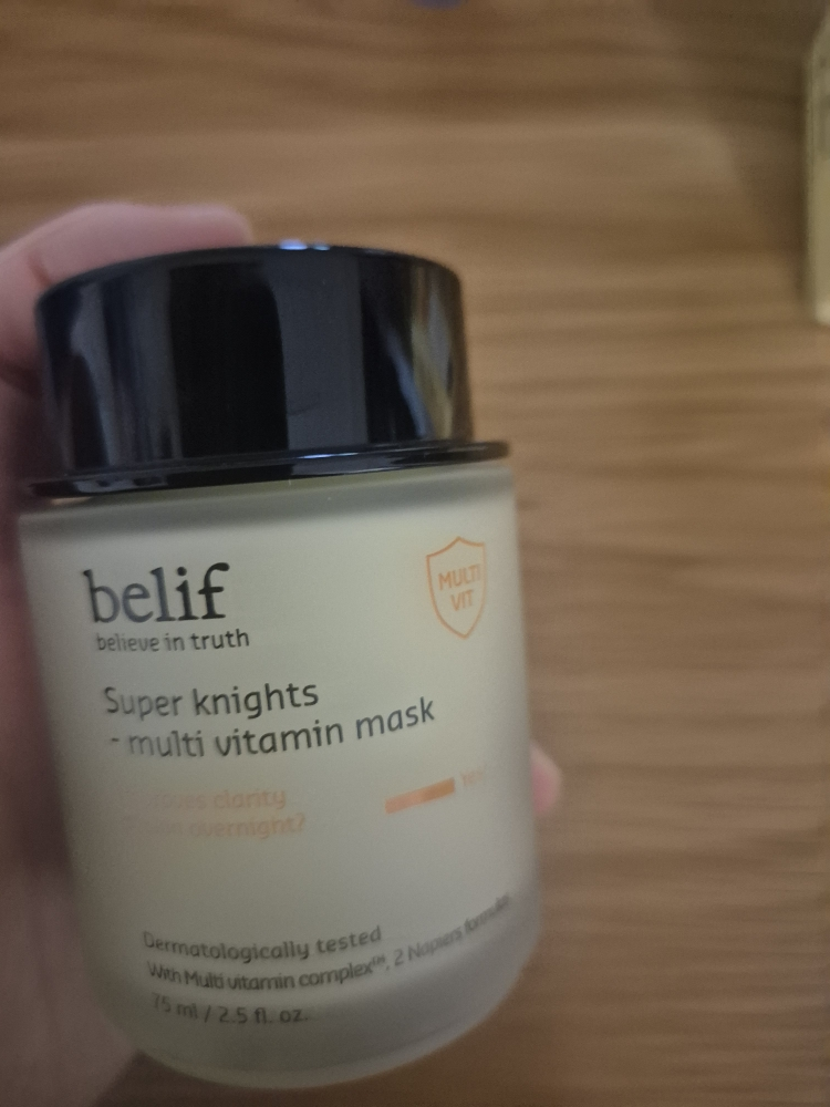 빌리프 (belif) 슈퍼 나이츠 마스크 [멀티비타민] review image
