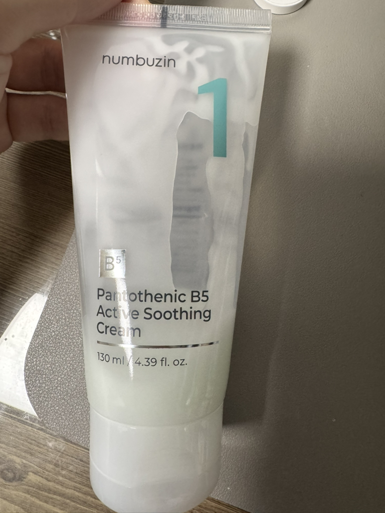 1号泛醇酸活性舒缓霜的真实用户使用照片