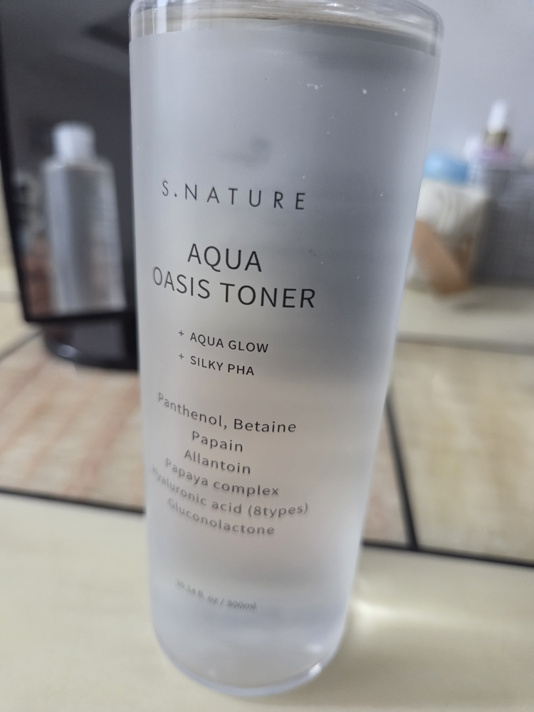 S-AQUA HO、S-AQUA OH 、S-AQUA Amino acid S.NATURE Aqua Oasis Toner (300ml) – Skin Cupid