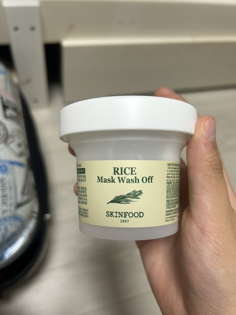 스킨푸드 (SKINFOOD) 마스크 워시오프 [라이스] review image