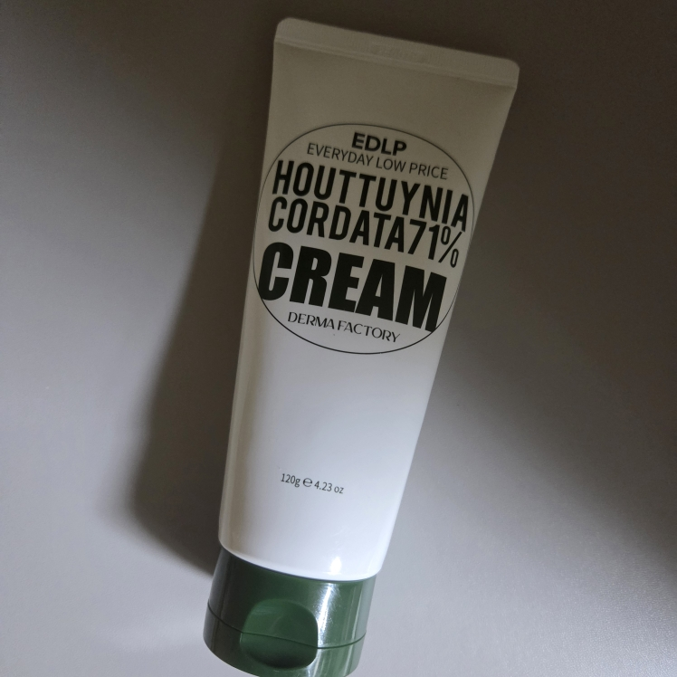 더마팩토리 (DERMAFACTORY) EDLP 어성초 71% 수분크림 review image