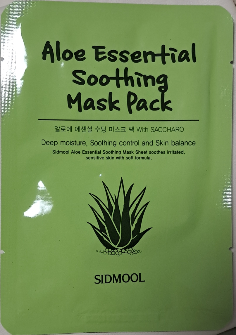 SIDMOOL 芦荟精华舒缓面膜纸 common.review image