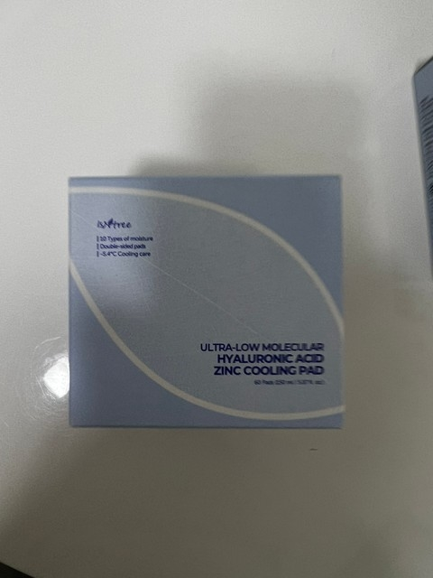 이즈앤트리 (IsNtree) 초저분자 히아루론산 징크 쿨링 패드 review image