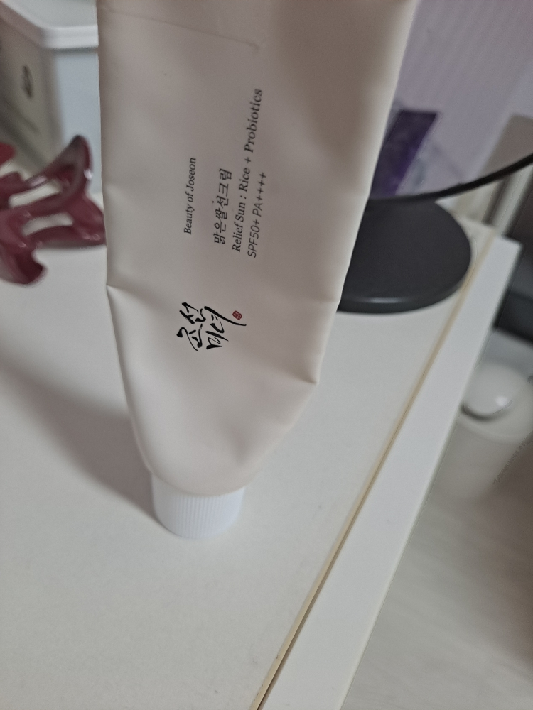清爽米粉防晒霜 [SPF50+/PA++++]的真实用户使用照片