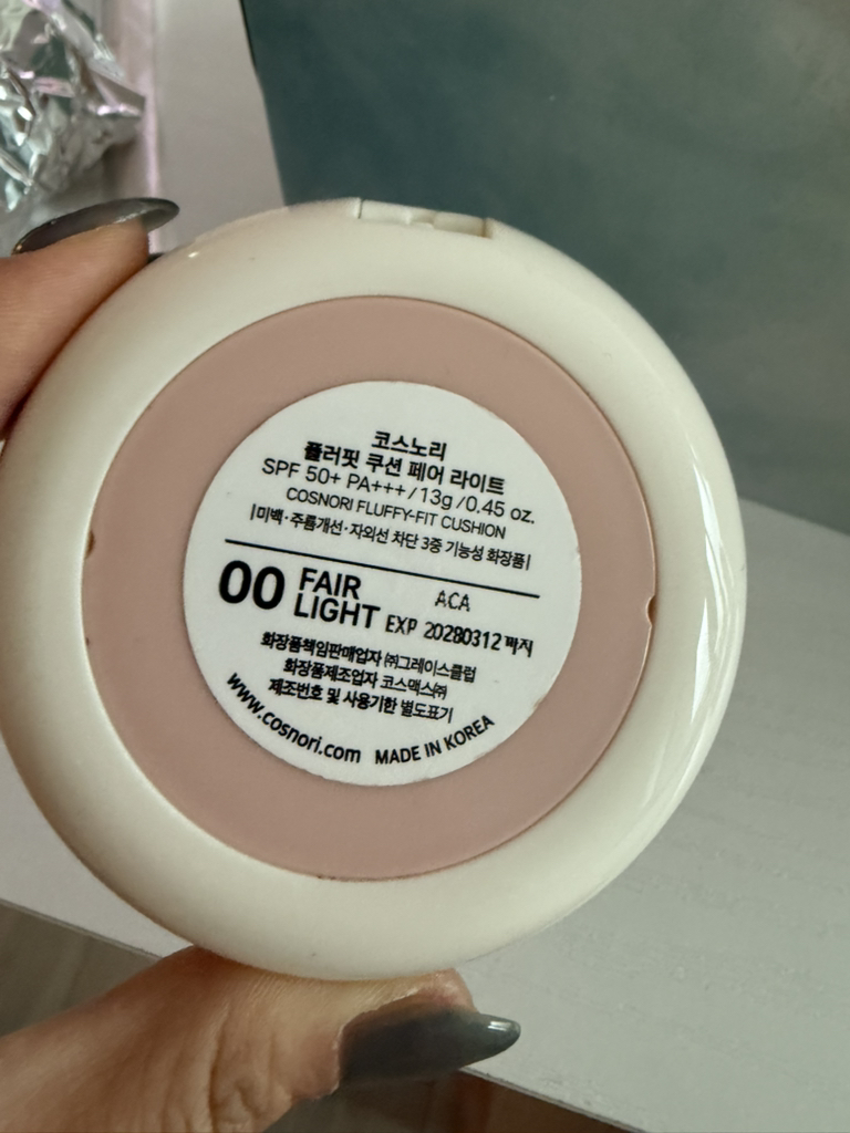 코스노리 (COSNORI) 플러핏 라이트매트 쿠션 [SPF50+/PA+++] [00 페어라이트] review image