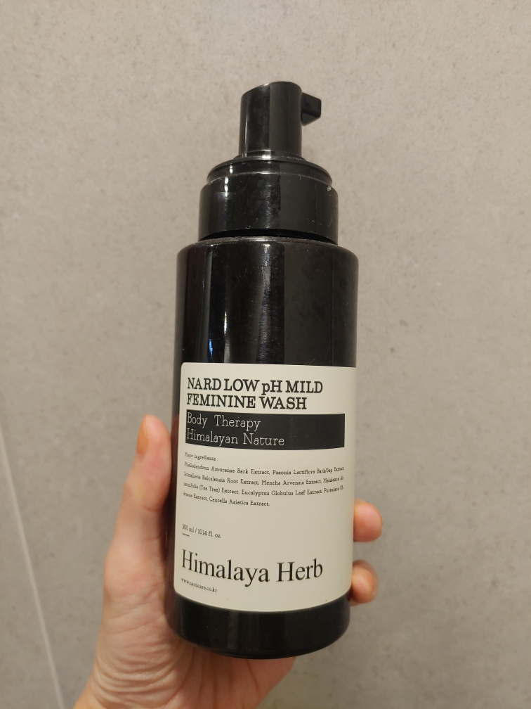 弱酸性女性私处护理清洁泡沫的真实用户使用照片