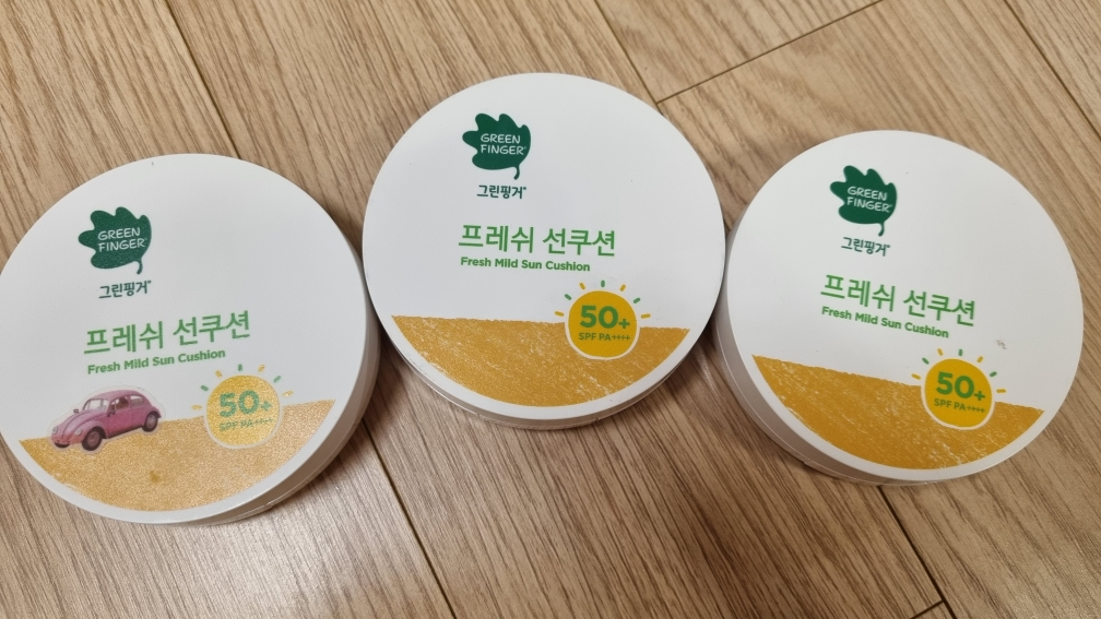 그린핑거 (GREENFINGER) 프레쉬 마일드 선쿠션 [SPF50+/PA++++] review image