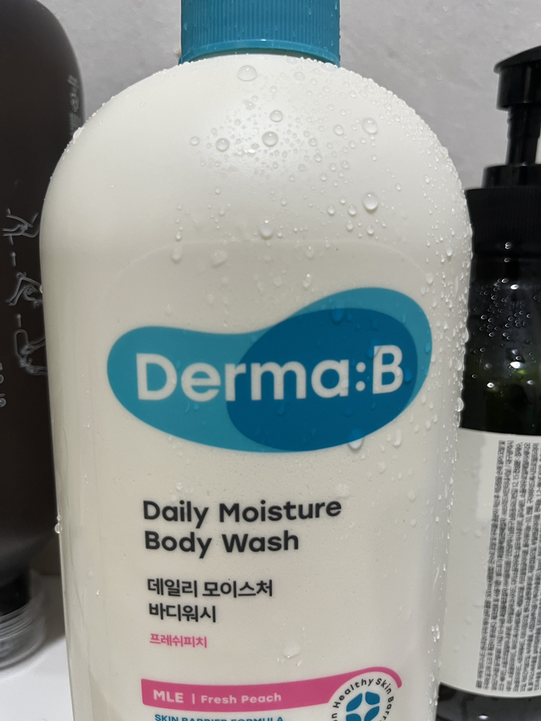 Derma:B 日常保湿沐浴露[清新桃子] common.review image