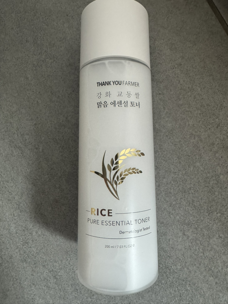 땡큐파머 (THANKYOUFARMER) 강화 교동쌀 맑음 에센셜 토너 review image