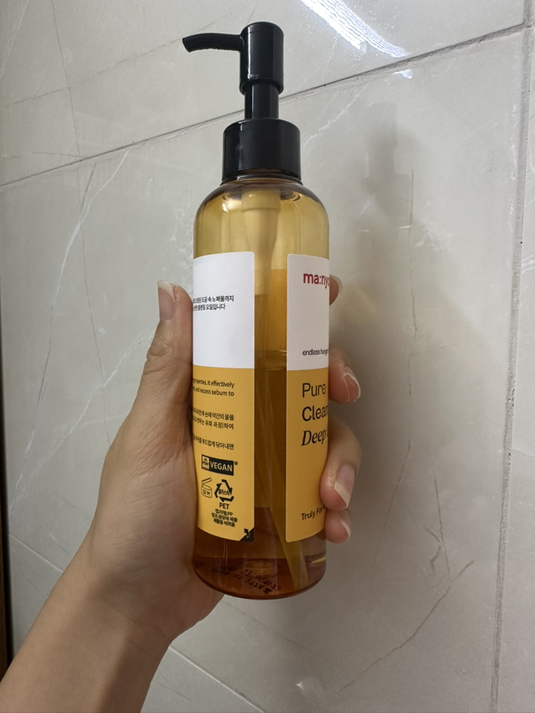 纯净洁面油 深层清洁的真实用户使用照片