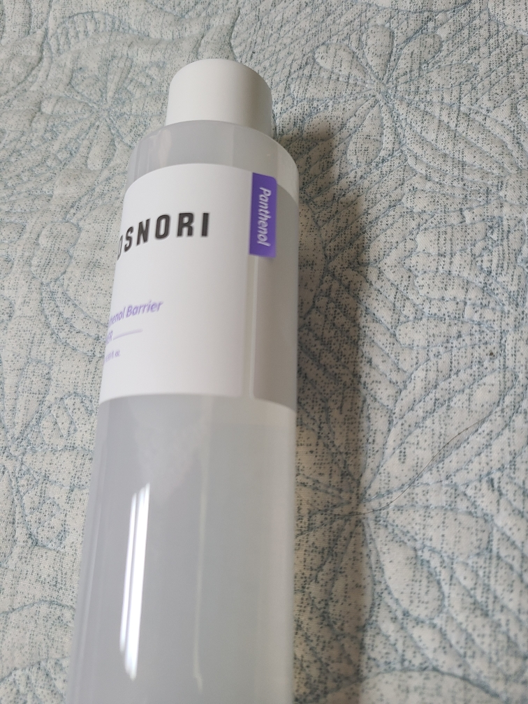 泛醇屏障爽肤水的真实用户使用照片