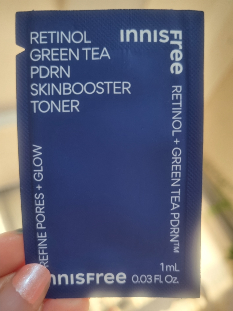 이니스프리 (INNISFREE) 레티놀 그린티 PDRN 스킨부스터 토너 review image