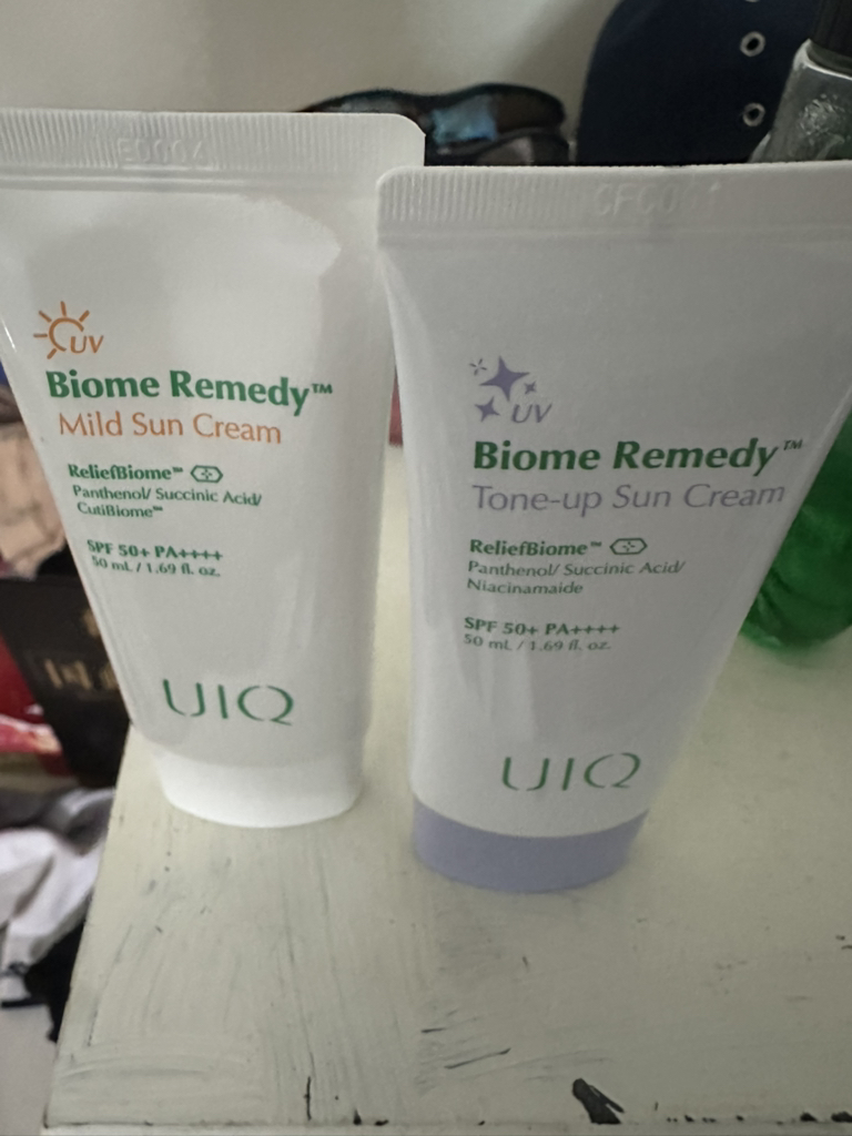 微生物修复温和防晒霜 [SPF50+/PA++++]的真实用户使用照片
